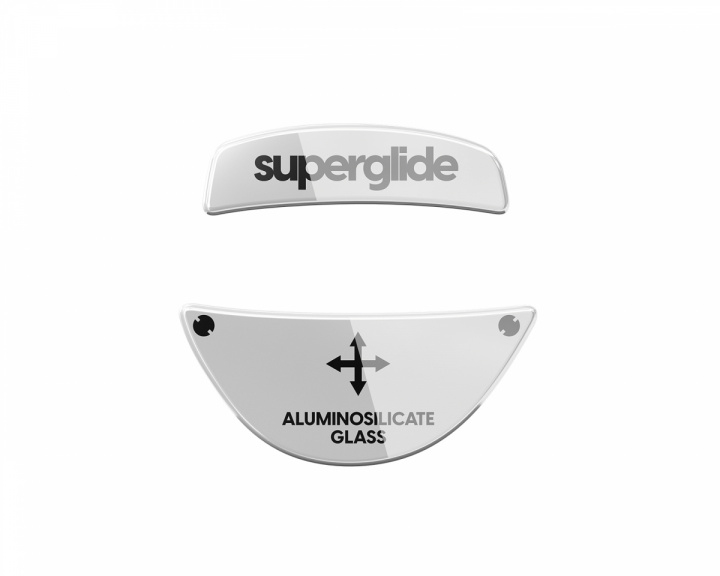 Superglide Glass Skates für Roccat Kone Pro/Pro Air - Weiß