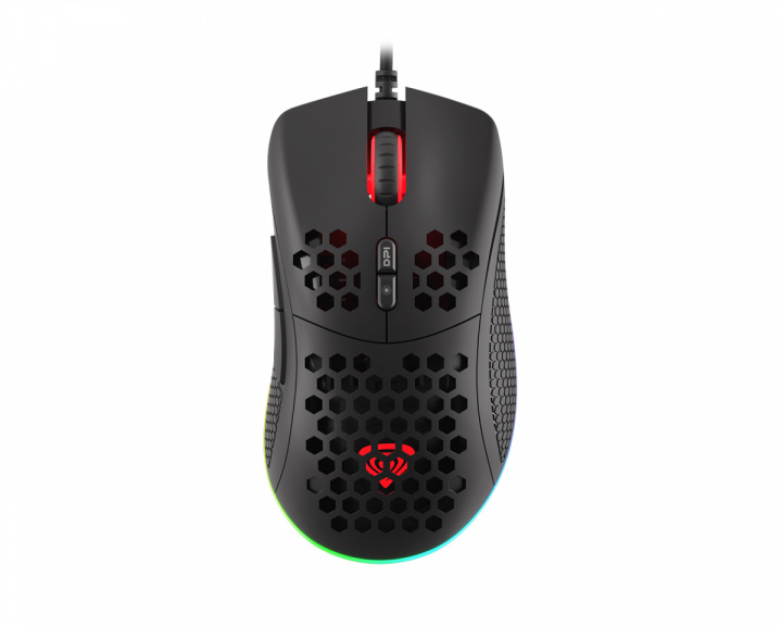 Genesis Krypton 555 Ultralight RGB Gaming-Maus - Schwarz