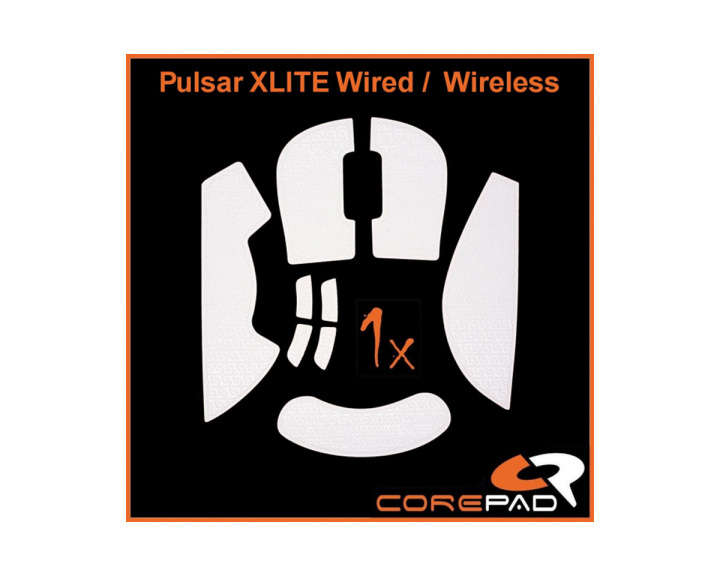 Corepad Soft Grips für Pulsar Xlite Wired/Xlite Wireless/Xlite V2 Wireless - Weiss