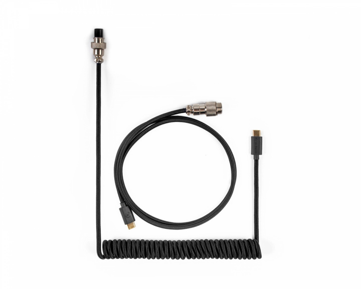 Keychron Custom Coiled Aviator Cable USB-C - Schwarz