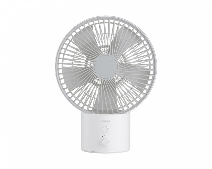 Nordic Home Culture FT-775 Wireless Portable USB-fan - Weiß Ventilator