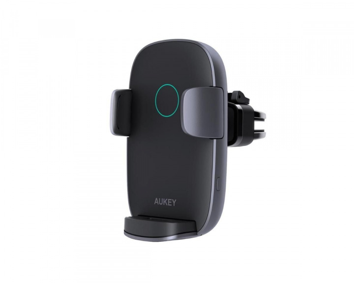 Aukey Navigator Wind II HD-C52 - Wireless Charging Phone Mount - Schwarz