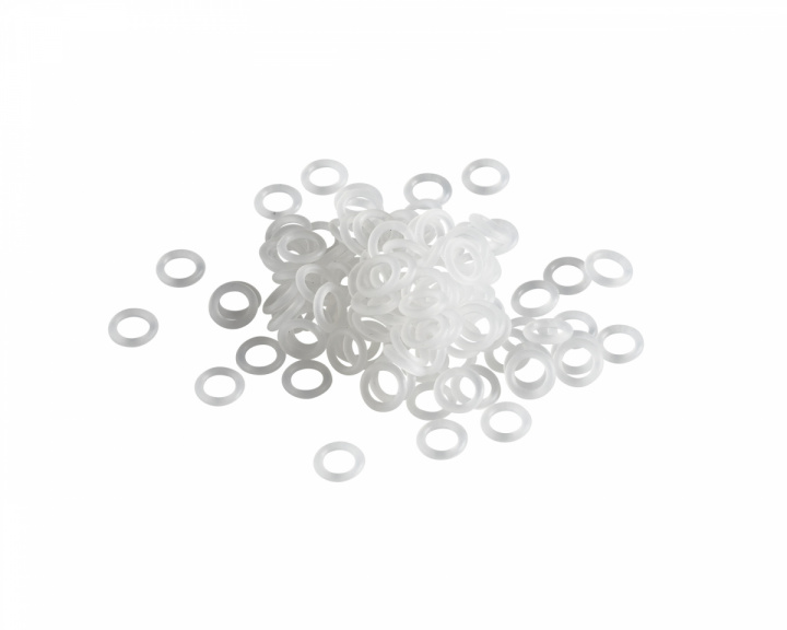 Glorious O-ring Cherry MX Dampener 120pcs - Translucent - 40A Thin (1.5mm)