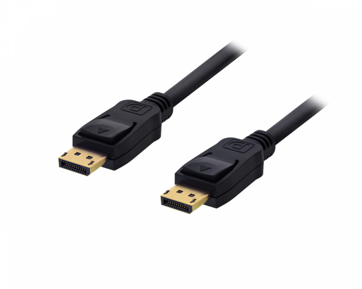 Deltaco DisplayPort Kabel 4K Schwarz - 2 meter