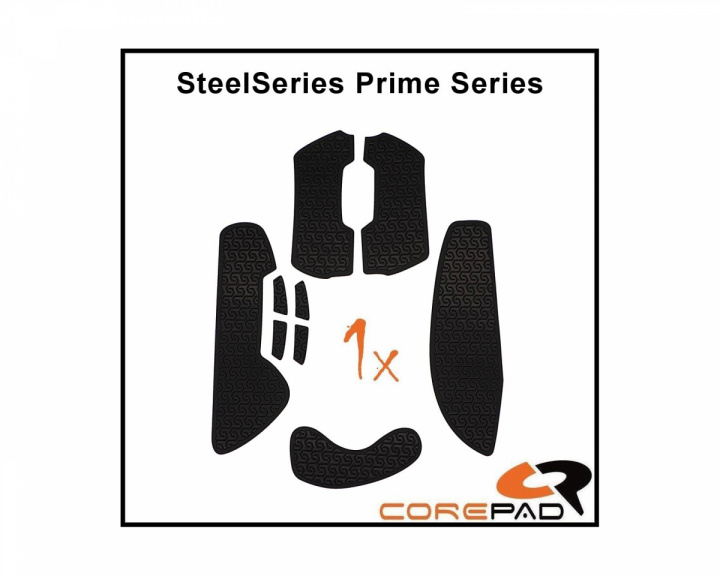 Corepad Soft Grips für SteelSeries Prime Series - Schwarz