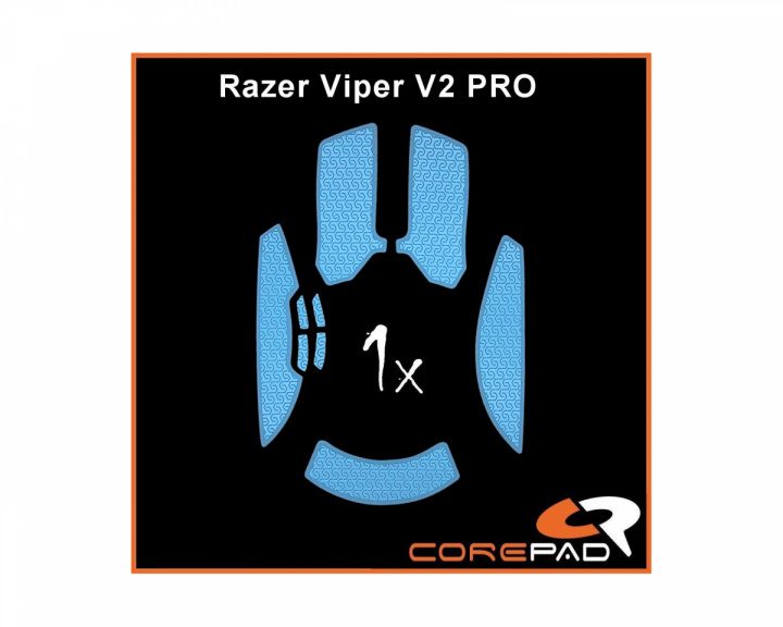 Corepad Soft Grips für Razer Viper V2 Pro Wireless - Blau