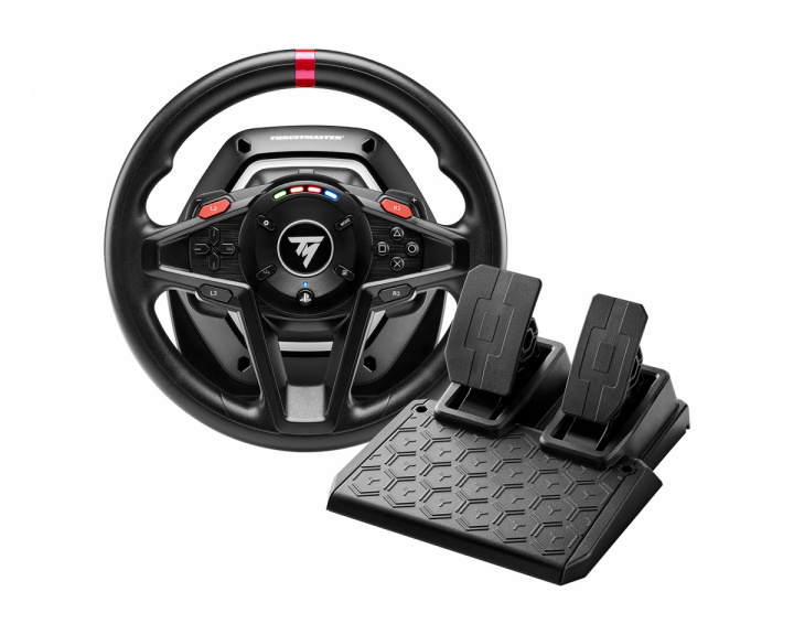 Thrustmaster T128 Lenkrad und Pedalset für PS5/PS4/PC