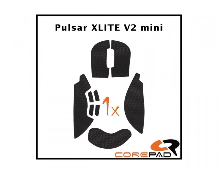 Corepad Soft Grips für Pulsar Xlite V2 mini Wireless - Rot