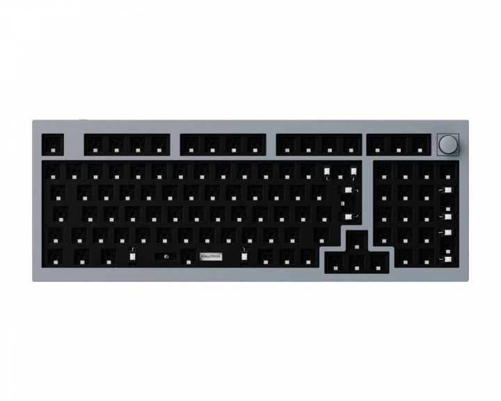 Keychron Q5 QMK 96% ISO Barebone Knob Version RGB Hot-Swap - Grau