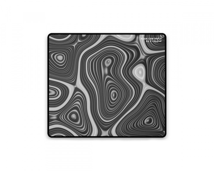 X-raypad Aqua Control Plus Mauspad - Grey Strata - XL Square