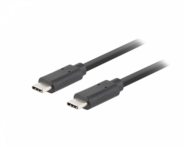 Lanberg USB-C Kabel 3.1 Gen 2 (10GB/s) PD100W Schwarz - 1m