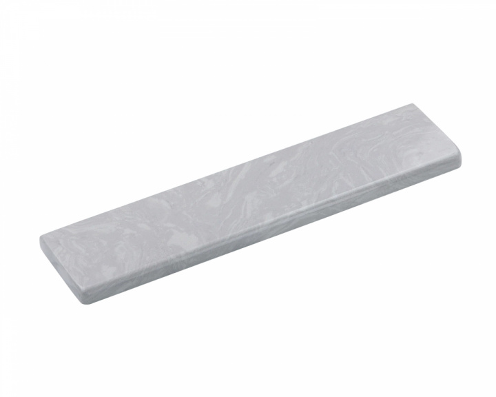 KBDfans Quartz Stone Cement Gray Wrist Rest TKL - Grau Handgelenkauflage