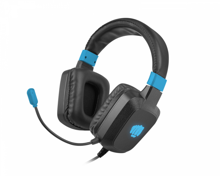 Fury Raptor Stereo Gaming-Headset RGB - Schwarz/Blau