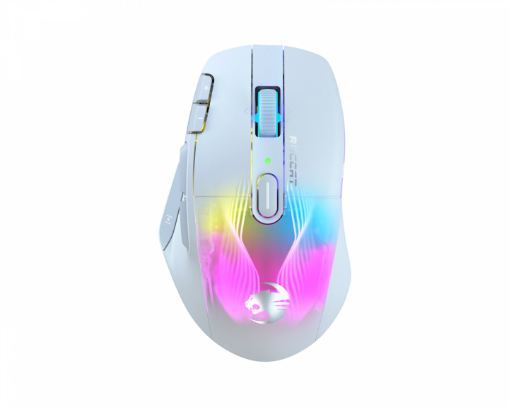 Roccat Kone XP Air Kabellose Gaming-Maus mit Ladestation - Weiß