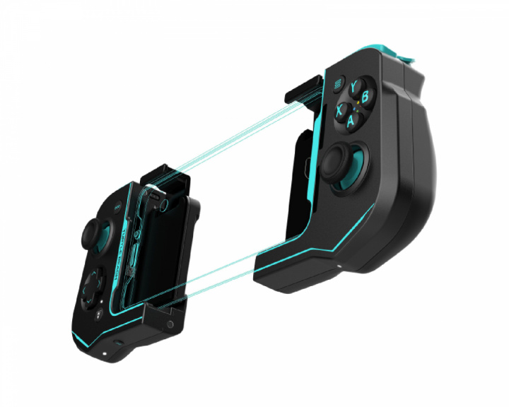 Turtle Beach Atom Control für Android – Schwarz/Cyan