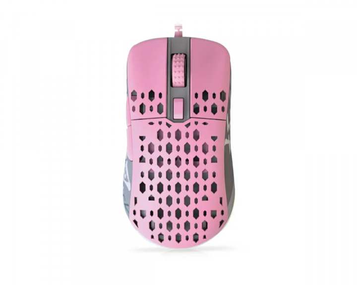 Darmoshark M1 Wired Gaming-Maus - Rosa