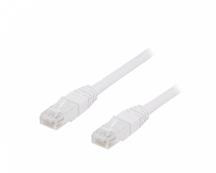 Deltaco UTP Patchkabel Cat6 - Weiss