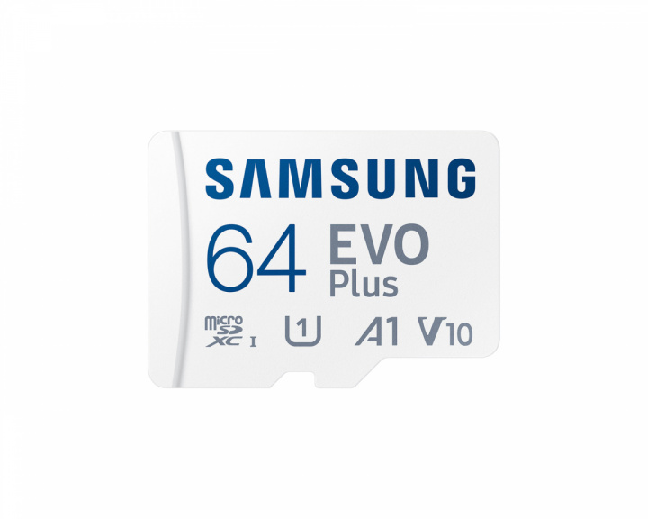 Samsung EVO Plus microSDXC 64GB & SD adapter - Speicherkarte