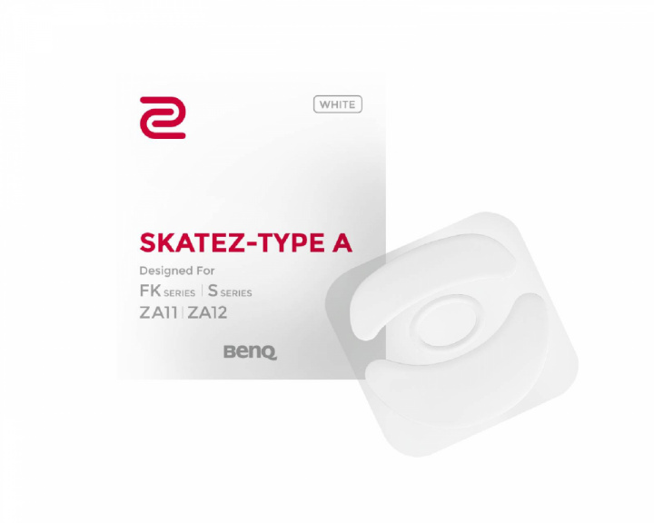 ZOWIE by BenQ Speedy Skatez - Type A  FK- & S-series, ZA11/ZA12 - Weiss