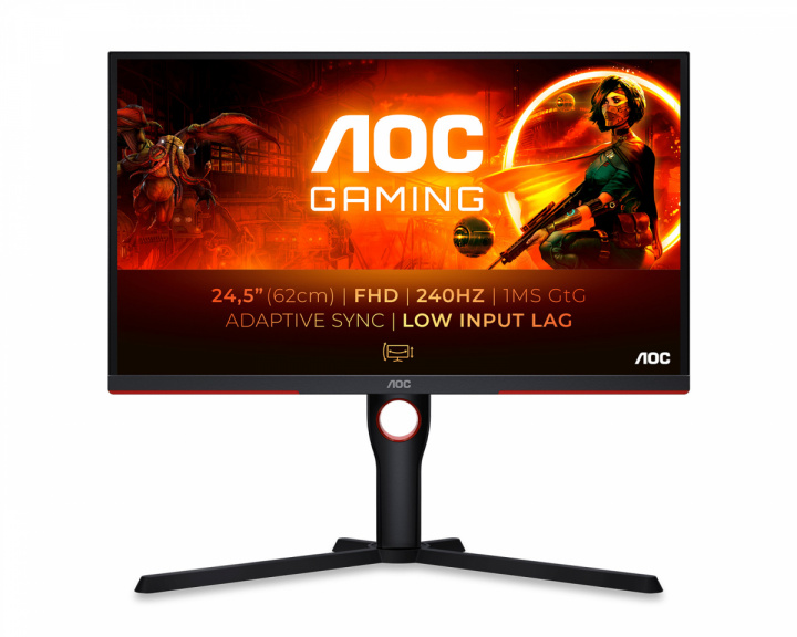 AOC 25G3ZM 25” LED Gaming Monitor 240Hz 1ms VA FHD