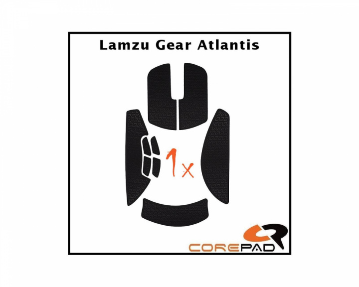 Corepad Soft Grips für Lamzu Atlantis - Blau