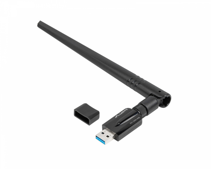 Lanberg USB Wifi Adapter - AC1200 Dual Band - WIFI-Adapter