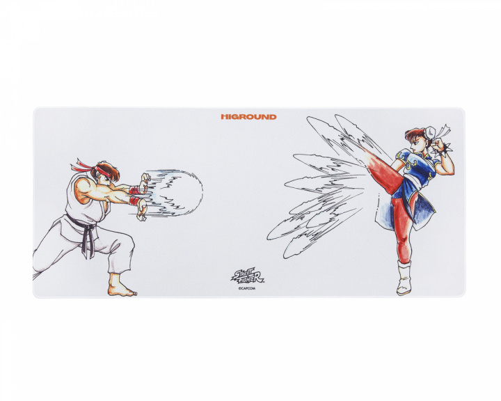 Higround x Street Fighter XL Mauspad - Ryu vs Chun-Li - Limited Edition