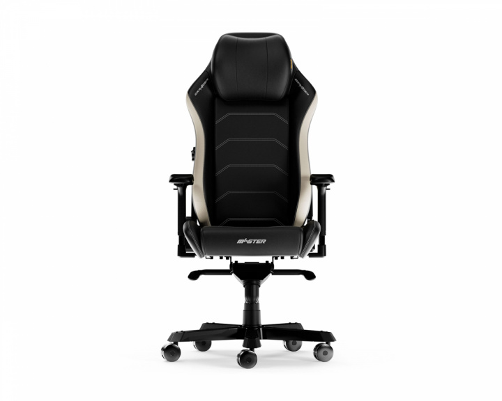 DXRacer MASTER XL Schwarz & Weiß Mikrofaser Leder