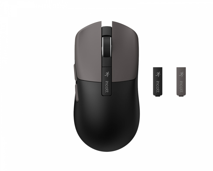 Ironcat Incott HPC01M Wireless Gaming-Maus  Schwarz