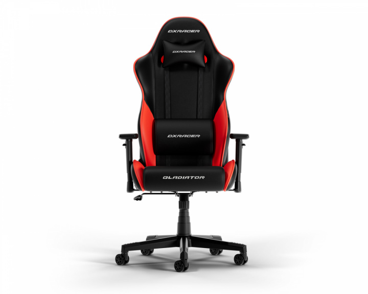 DXRacer GLADIATOR L Schwarz & Rot PVC Leder