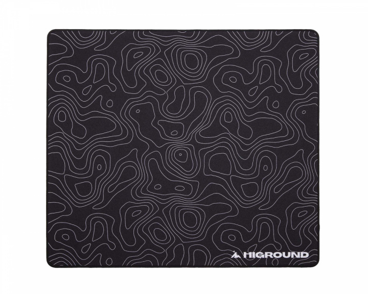 Higround BLACKICE Gaming Mauspad - Typograph Series - L