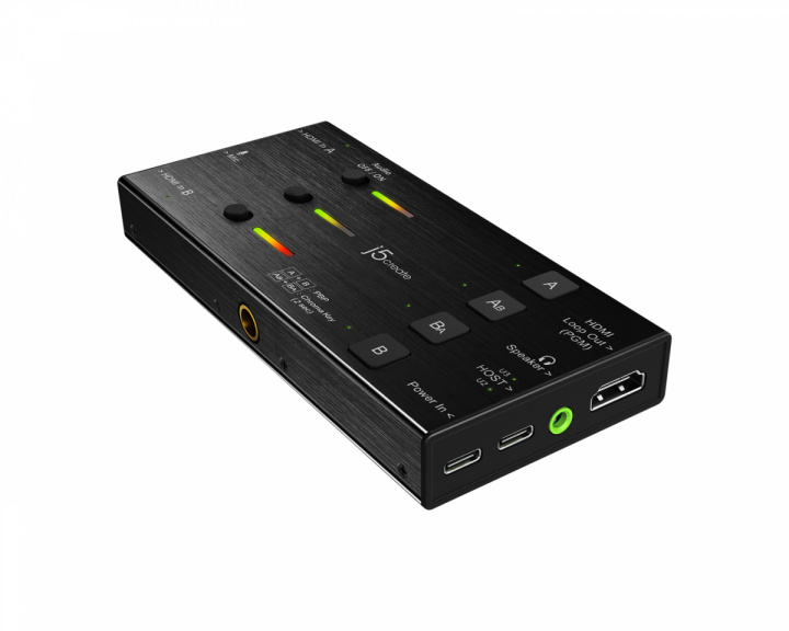 j5create Dual HDMI Videoaufnahme, 2 HDMI zu USB-C mit Power Delivery 60 W