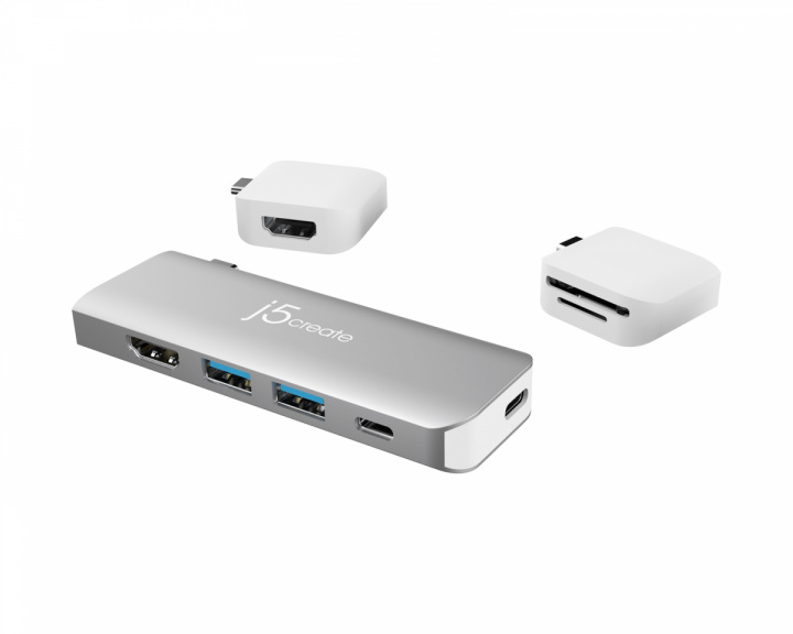 j5create ULTRADRIVE Kit - USB-C Dual-Display Modular Dock