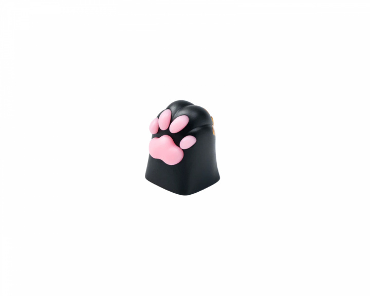 Keychron Kitty Paw Silicone Aluminum Alloy Artisan Keycap - Schwarz