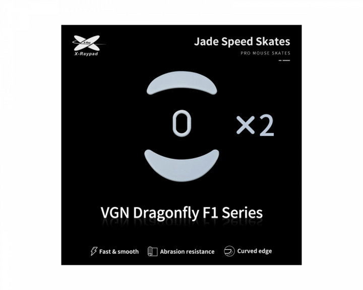 X-raypad Jade Mouse Skates für VGN DragonFly F1