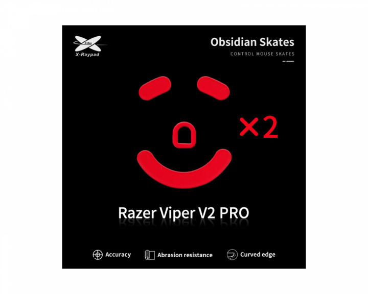 X-raypad Obsidian Mouse Skates für Razer Viper V2 PRO