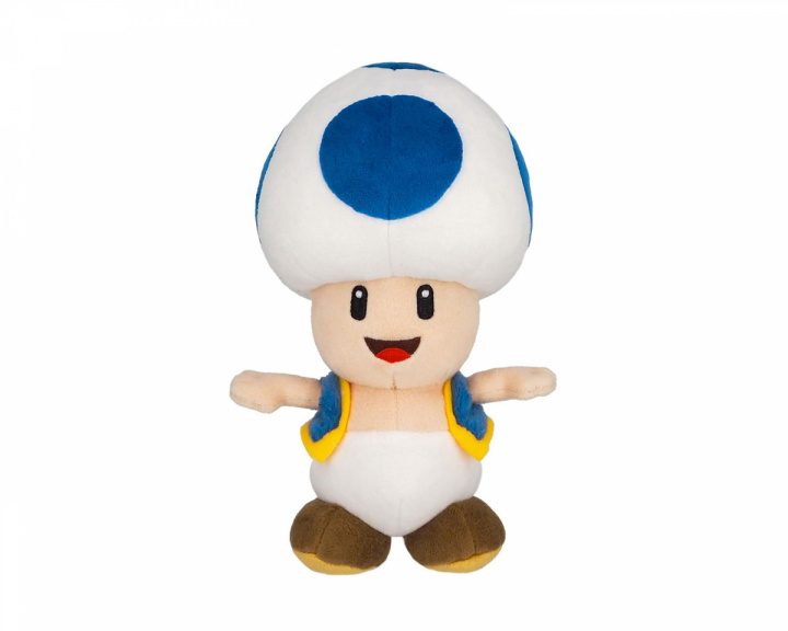 1UP Nintendo Together Plush Super Mario Toad Blue - 20cm