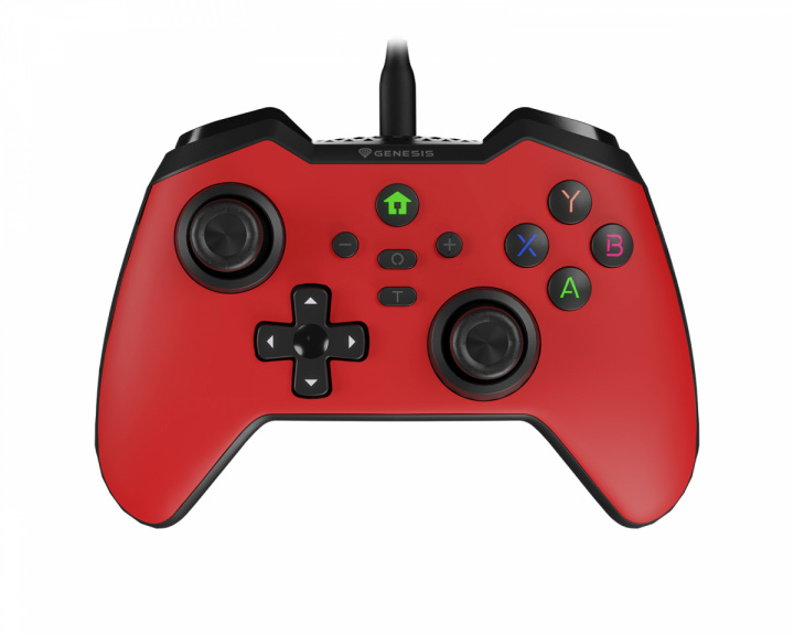 Genesis Mangan 300 Wired Controller - Rot