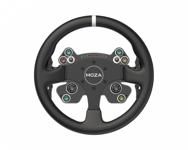Moza Racing CS V2P Leather Steering Wheel - 33cm Lenkrad für Rennsport