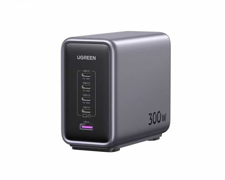 UGREEN 300W Desktop Charger 5-Port (1xUSB-A + 4xUSB-C) - Ladegerät