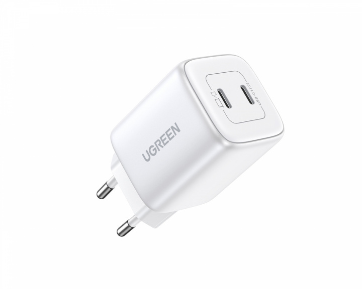 UGREEN Nexode Mini 45W Dual USB-C PD Ladegerät - Weiß