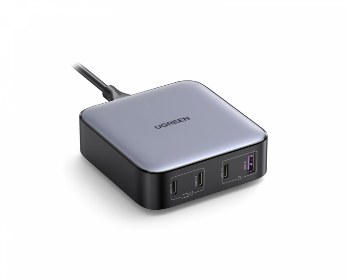 UGREEN Nexode 100W Desktop Charger (1xUSB-A + 3xUSB-C) - Ladegerät