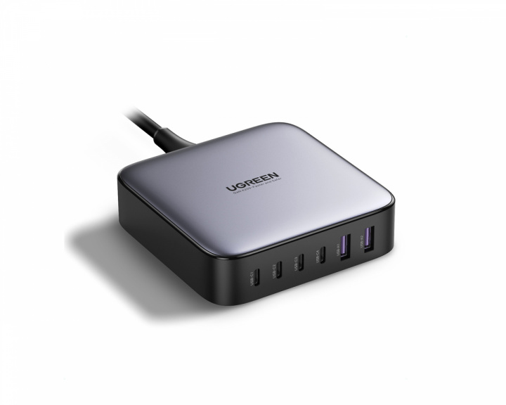 UGREEN Nexode 200W Desktop Charger 6-Port (2xUSB-A + 4xUSB-C) - Ladegerät