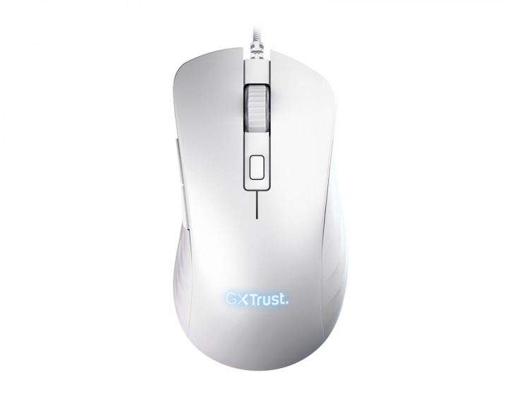 Trust GXT 924W YBAR+ Gaming-Maus - Weiß