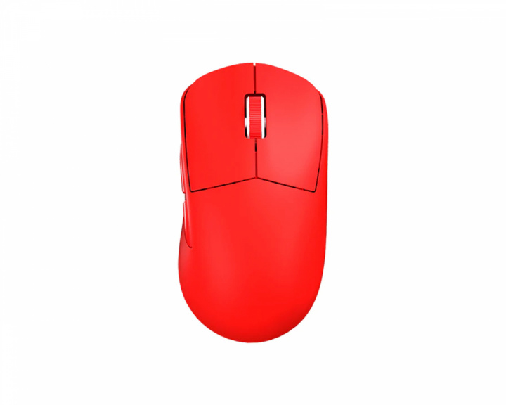 Sprime PM1 Kabellose Ergo-Gaming-Maus – Rot