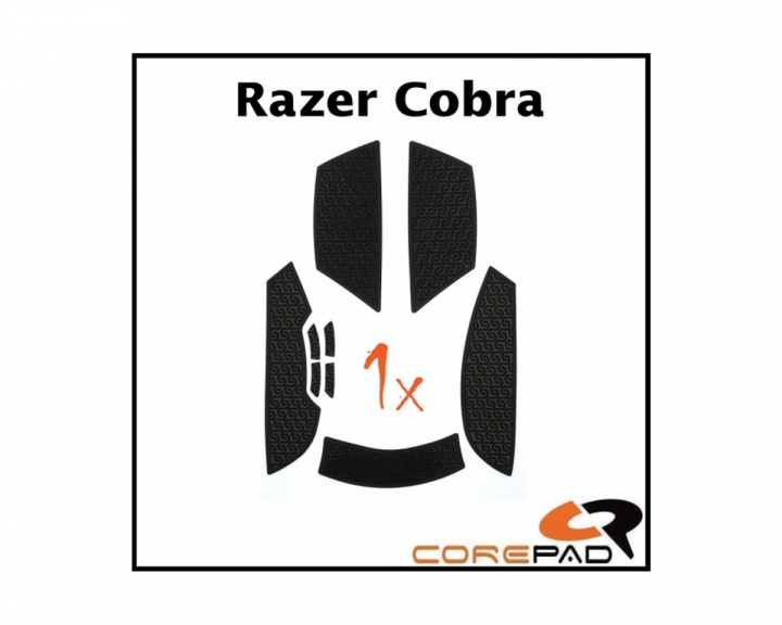 Corepad Soft Grips für Razer Cobra Wired/Wireless - Schwarz