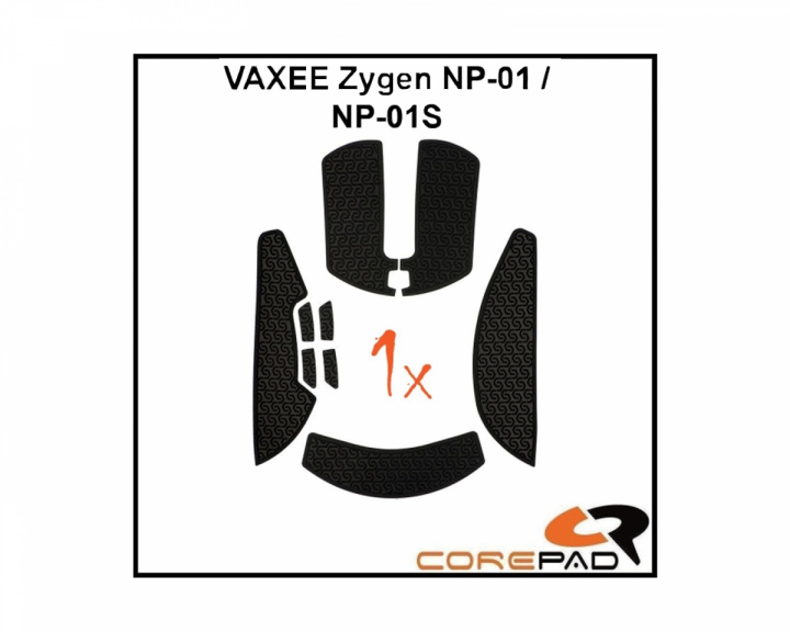 Corepad Soft Grips für Vaxee NP-01/NP-01s - Schwarz