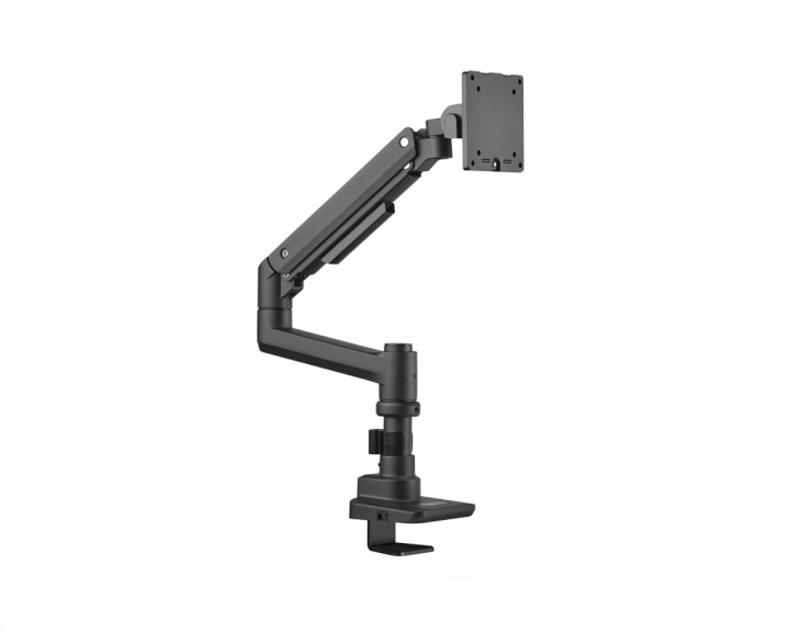 MaxMount Monitorhalterung 20kg Heavy-Duty 17”-49” Schwarz mit USB-Anschlüssen - 1 Bildschirme