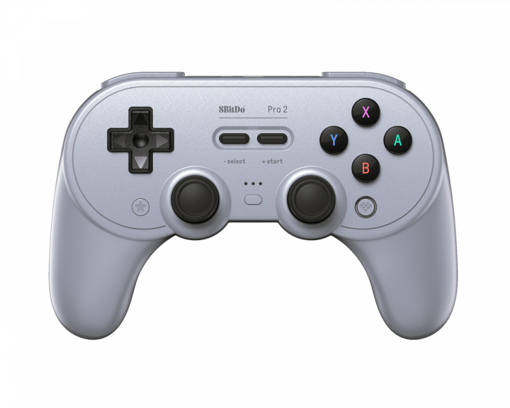 8Bitdo Pro 2 Bluetooth Gamepad Hall Effect Edition - Bluetooth Controller - Grau