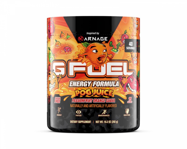 G FUEL Karnage Pog Juice - 40 Portionen